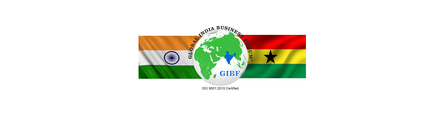 India  Ghana Business and Cultural Council and GIBF logo 