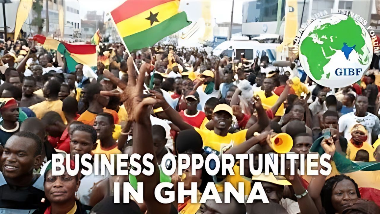 Youtube Thumbnail - Business opportunities in Ghana - GIBF